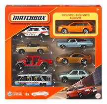 Carrinhos Matchbox Pack Com 8 Unidades Mattel Jct84