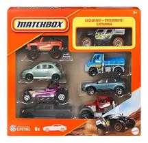 Carrinhos Matchbox Pack Com 8 Unidades Mattel Jct89