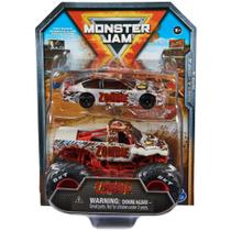 Carrinhos Monster Jam Diecast 1:64 - Conjunto com Caminhão e Carro de Corrida