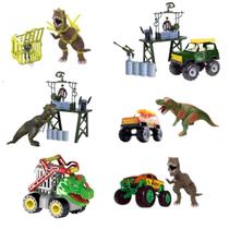 Carrinhos Pick Up Dinos Brinquedo Meninos