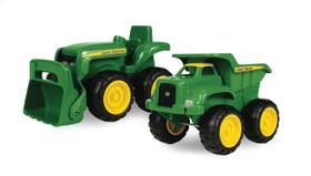 Carrinhos Tomy John Deere para Caixinha de Areia (2 Unidades)