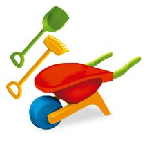 Carriola Com Acessórios Carrinho De Mão - Usual Brinquedos Carriola Com Acessórios Carrinho De Mão - Usual Brinquedos