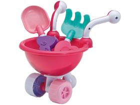 Carriola Infantil Barbie F0029-4 7 Peças Fun