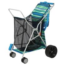 Carrito de Playa Old Bahama Bay con Ruedas Grandes para Arena 45 kg