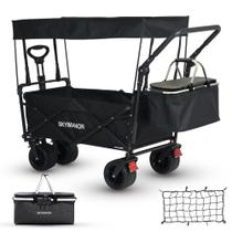 Carrito Plegable SKYMANOR 3 en 1 con Capota y Capacidad de 136 kg