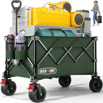Carrito Utility Overmont Plegable de 200L con Capacidad de 150kg Carrito Utility Overmont Plegable de 200L con Capacidad de 150kg