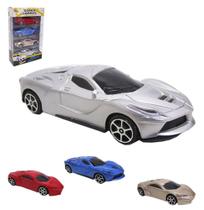 Carro a friccao super carros kit com 4 pecas - Fu Xing