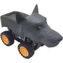 Carro animal lobo cinza Carro animal lobo cinza
