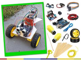 Carro Autônomo DIY - Kit de Robótica Educacional com Arduino para Iniciantes Carro Autônomo DIY - Kit de Robótica Educacional com Arduino para Iniciantes
