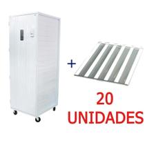 Carro Bandejas Pizzaria Padaria completo com 20 Assadeiras Carro Bandejas Pizzaria Padaria completo com 20 Assadeiras