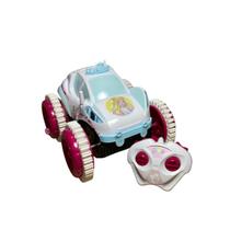 Carro Barbie Glamour Flip Branco/Rosa - Rádio Controle Carro Barbie Glamour Flip Branco/Rosa - Rádio Controle
