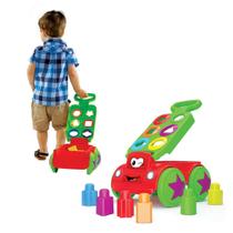 Carro blocos de montar Amicãozinho Pedagógico MK308 DISMAT