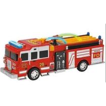 Carro Bombeiro Bate e Volta com Luz e Som Carro Bombeiro Bate e Volta com Luz e Som