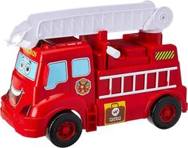 Carro Bombeiros Em Açao Esguicha Água 0408 Calesita Tateti Carro Bombeiros Em Açao Esguicha Água 0408 Calesita Tateti