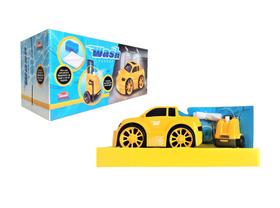 Carro Brinquedo Kit Limpeza Lavadora Carrinho Wash Garage