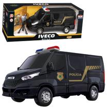 Carro Brinquedo policia Iveco Daily furgão divertido - Usual