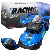 Carro Brinquedo Racing Turbo Luzes 3D Música Vapor e Sensor Bate Volta Carro Brinquedo Racing Turbo Luzes 3D Música Vapor e Sensor Bate Volta