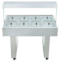 Carro Buffet Termico Bbmm-8 8 Cubas 110V - Edanca