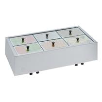 Carro Buffet Termico Mesa Bbmf-06 6 Cubas 127V - Edanca