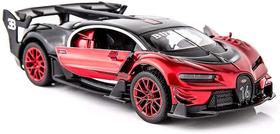 Carro Bugatti Vision GT Supercar 1/32 em liga de zinco fundido