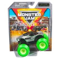 Carro Caminhão Monster Jam 1/64 Alien Invasion Pneu Verde