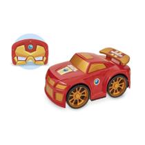 Carro Carrinho Coleção Super Heróis Hero Time Com Máscara - Usual Brinquedos