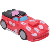 Carro Carrinho Da Lilo Fricção Meninas Lilo & Stitch Disney Desenho Brinquedo Vermelho ABS EBN Kids