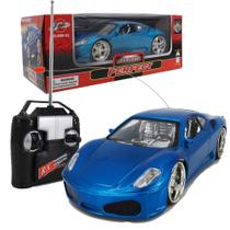 Carro Carrinho de Controle Remoto Ferrari Perfect Com Leds Rebaixado