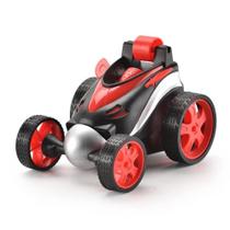 Carro Carrinho De Corrida Stunt Car Dasher Gira 360º Com Controle Remoto Maluco Carro Gira 360º