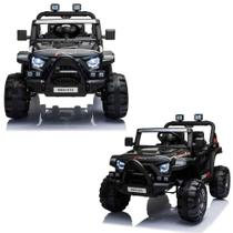Carro Carrinho Elétrico Infantil Motorizado Criança Mini Jipe Bateria 12v Bivolt 2 Lugares Com Controle Remoto Mp3 Usb Presente