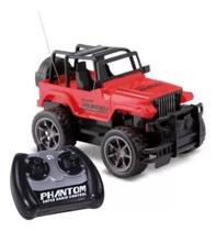 Carro Carrinho Jipe Jeep C/ Controle Remoto 7 Funções - Pica Pau