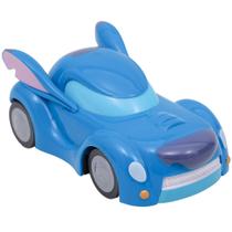 Carro Carrinho Stitch Brinquedo Fricção Lilo & Stitch Filme Disney Desenho Azul ABS EBN Kids