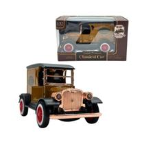Carro Clássico Vintage Miniatura Brinquedo Fricção Metal Carro Clássico Vintage Miniatura Brinquedo Fricção Metal