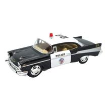 Carro colecionador miniatura policia Fricção metal carrinho