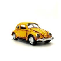 Carro Colecionavel Fusca Fusquinha Miniatura Envelhecido Carro Colecionavel Fusca Fusquinha Miniatura Envelhecido