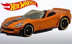 Carro Colecionável Hot Wheels - 'Corvette C7 Z06 Convertible