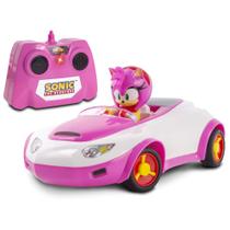 Carro com controle remoto Sonic Team Sonic Racing Amy Rose