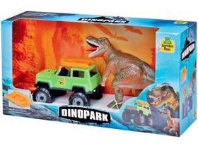 Carro Com Dinossauro Dino Park - Samba Toys