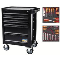 Carro Com Ferramentas 5 Gavetas 45 Peças Tramontina Pro Tramontina
