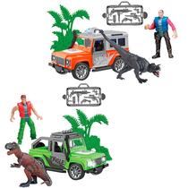 Carro com Fricção Coleção Dino Expedição Sortido DMT6857 - DM Toys