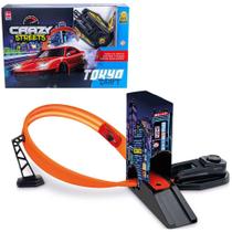 Carro com lancador + pista tokyo drift crazy streets com 6 pecas na caixa - BS TOYS Carro com lancador + pista tokyo drift crazy streets com 6 pecas na caixa - BS TOYS