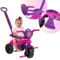 Carro com Pedal Infantil de Passeio KEMOTOCA Baby Carrinho Empurrar Pedalar