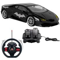 Carro Com Volante E Pedal Dark Running Batman Candide Carro Com Volante E Pedal Dark Running Batman Candide