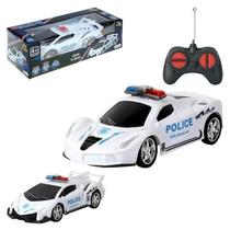 Carro Controle 7 Funções 1:24 Policia