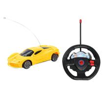 Carro Controle Remoto 3 Funções Speed Play&Fun Amarelo Carro Controle Remoto 3 Funções Speed Play&Fun Amarelo