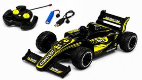 Carro Controle Remoto 7 Funções Fórmula 1 Recarregável Com USB Carro Controle Remoto 7 Funções Fórmula 1 Recarregável Com USB
