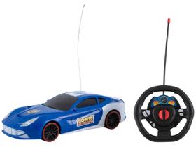 Carro Controle Remoto Auto Racing 3 Funções Sonic Candide