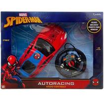 Carro Controle Remoto Auto Racing 3 Funções Spider MAN Candide