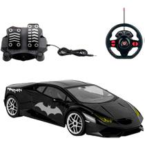 Carro Controle Remoto Batman Dark Running R/C 7 Funções - Candide