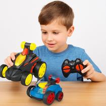 Carro Controle Remoto Crazy Fox 360 Carro de Brinquedo Acrobático Infantil com Giros 360, Iluminação LED e Manobras Carro Controle Remoto Crazy Fox 360 Carro de Brinquedo Acrobático Infantil com Giros 360, Iluminação LED e Manobras